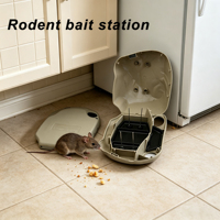 Vente en gros : Station d'appât durable pour rats, boîte de distribution d'appât robuste en plastique pour extérieur, pour le contrôle des rongeurs