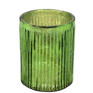 Pot de bougie avec vase en verre, 1 pièce, décoration de noël, couleur verte Antique, Design de luxe, support votif, Design moderne, offre spéciale - Product Image 1