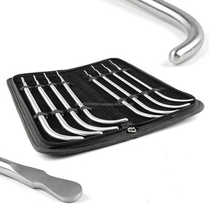 Hegar ชุดอุปกรณ์ขยายสแตนเลส8ปากกาเสียงชุดเครื่องมือวินิจฉัยทางนรีเวชช่องคลอดมดลูกได้รับการรับรอง CE - Product Image 1