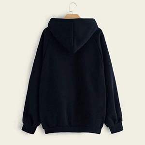 INDEX เสื้อสเวตเตอร์มีฮู้ดสำหรับผู้หญิงแขนยาวสีทึบถักแบบลำลองสำหรับฤดูใบไม้ร่วง - Product Image 2
