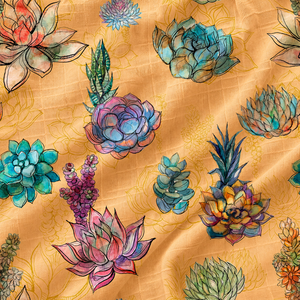 Organic Eco-Friendly Floral Printed Poplin Cotton Fabric Medium <b>Weight</b> Woven Breathable Soft Cloth for <b>Curtains</b> Bedding Home - Product Image 5