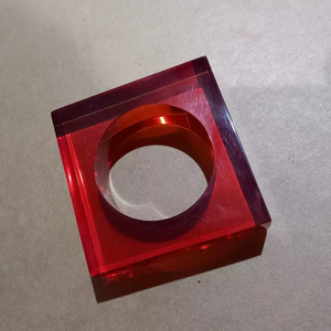 Acrylic handmade napkin ring here <b>top</b> seller new <b>table</b> <b>decor</b> here <b>wedding</b> events restaurants low price - Product Image 1