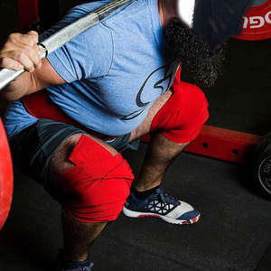 Bandes de genou en néoprène de haute qualité pour la musculation, équipement d'entraînement respirant, soutien confortable pour les séances de sport - Product Image 2