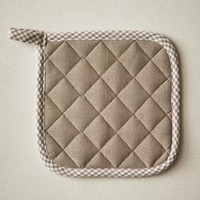 Manchette de four carrée et support de pot |   Tapis de cuisine résistant à la chaleur |   Gant de cuisine matelassé pour une manipulation sûre des casseroles, pour la cuisine quotidienne