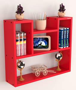 Estante de Pared de Madera para Libros Abiertos Skybow (Nivel 5) para Sala de Estar, Estudio, Oficina, Biblioteca, Dormitorio, Cocina - Product Image 3