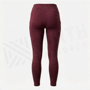 Best Selling Womens Sports Leggings Seamless Tight Fitness Activewear Yoga Pants For Girls Available Customized Color - Product Image 2