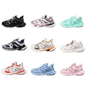 รองเท้าผ้าใบแฟชั่นดีไซน์เนอร์คุณภาพสูงปี 2026 สไตล์ Chunky สำหรับเดิน รุ่น Track 7 ของแท้สุดหรู - Product Image 1