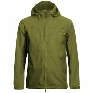 Chaqueta Cortavientos con Cuello Alto para Hombre, Diseño Personalizado, Ropa Deportiva Funcional Impermeable - Product Image 3