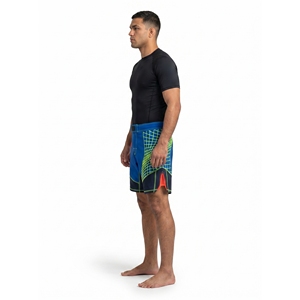OEM Custom 240 GSM Stretch Woven BJJ Fight <b>Shorts</b> for Men MMA Grappling <b>Shorts</b> with Private Label - Product Image 3