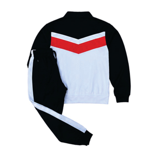 Survêtement d'hiver haut de gamme pour homme avec fermeture éclair intégrale, couleurs personnalisables, en molleton 100% coton, style streetwear, service OEM - Product Image 2