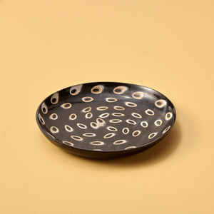 Plat de service classique en corne naturelle – Vaisselle de qualité supérieure pour hôtels – Assiette alimentaire en corne massif - Product Image 2
