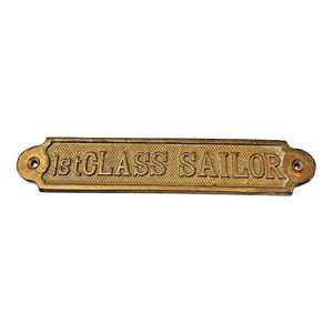 Plaque de porte personnalisée en laiton massif lourd avec finition antique pour la décoration murale d'entrée de maison, d'hôtel ou de bureau - Product Image 4