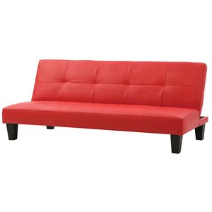 Divano Letto Rosso Contemporaneo e Versatile - Product Image 1