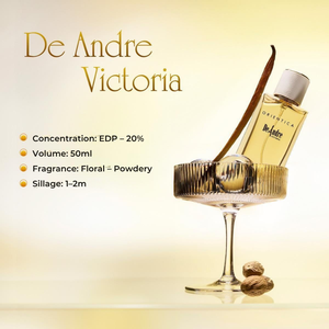Parfum pour femmes DE ANDRE Victoria 50ml Parfum de luxe floral poudré EDP Parfum longue durée pour la vente en gros - Product Image 4