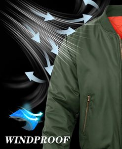 Veste bomber unisexe de style nouveau design |   Veste d'hiver de haute qualité avec col montant et logo sur le devant - Vente flash - Product Image 4