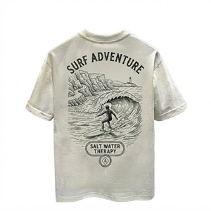 Camiseta de manga corta para hombre con estampado de vida silvestre de Mudassar Sports, corte regular, cuello redondo, informal, de algodón. - Product Image 6