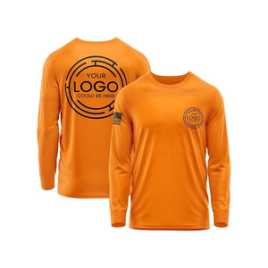 Camiseta Personalizada para Hombre, Manga Larga de Algodón Grueso, Diseña Tus Propias Camisetas, Camiseta Personalizada Delantera y Trasera Negra - Product Image 4