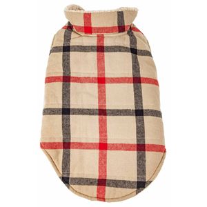 Manteau isolant pour chien Allegiance, style classique à carreaux, vêtements pour animaux de compagnie de qualité supérieure - Product Image 4