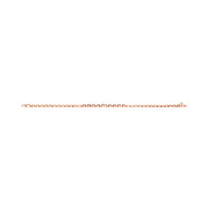 Elegante Brazalete Circular con Diamantes en Oro Rosa |   Pulsera Redonda con Diamantes Pavé para Mujer |   Cadena de Joyería Fina de Lujo - Product Image 2