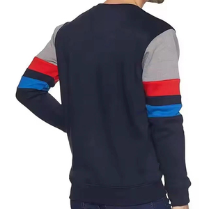 เสื้อสเวตเชิ้ตผู้ชายคอวี แขนยาว ผ้าฟลีซ สีพื้น สำหรับฤดูหนาว ขายส่ง สวมใส่สบาย แห้งเร็ว ระบายอากาศได้ดี 100% - Product Image 2
