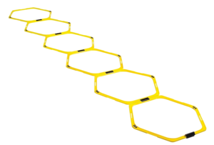 Portable Durable Eco-Friendly Plastic Adjustable Football Hex Agility <b>Rings</b> Speed & Footwork Training Hurdles Ladder - Product Image 5