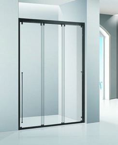 Luxury Tempered Glass Double <b>Sliding</b> Shower Enclosure Bathroom Furniture Easy Install <b>for</b> Villas Hotels & Residential Bathrooms - Product Image 4