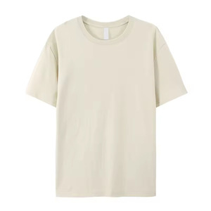 เสื้อยืดผู้ชายสีดำ ผ้าฝ้าย 100% เนื้อเจอร์ซีย์หนา คอกลม แขนสั้น สไตล์ลำลอง รับสกรีนลาย - Product Image 5