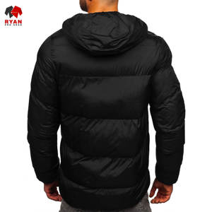 Veste matelassée sur mesure pour homme, logo personnalisé, fermeture éclair, tissu respirant et confortable, écologique - Product Image 2