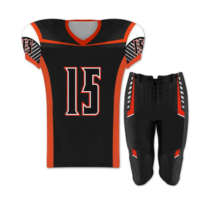 Custom Sublimated Printed Breathable Short American Football Uniform Jersey Pants Sports Teamwear MALUZA Industries Team <b>Name</b> - Product Image 6