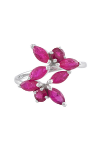 <b>Blue</b> Sapphire <b>Ring</b> in 92.5 Sterling Silver KLSR-11745 - Product Image 5
