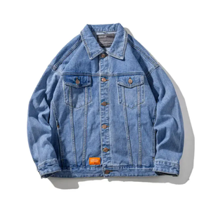 Chaquetas Vaqueras Clásicas de Corte Ajustado para Hombre, Fabricante Pakistaní, Chaqueta Vaquera de Larga Duración, Chaquetas de Mezclilla de Manga Larga - Product Image 6