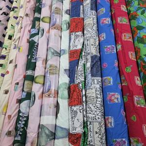 ผ้าถักนิตติ้งคอตตอน ผลิตในเกาหลี ผ้าสแปนเด็กซ์ถักนิตติ้ง ผ้าคอตตอนพิมพ์ลาย ผ้าคอตตอนลายพิมพ์ดีไซน์ - Product Image 2