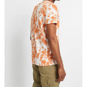 Camiseta de Cuello Redondo Unisex de Algodón Orgánico de Alta Calidad, Etiqueta Personalizada Teñida, Camiseta de Hombre 100% Algodón Jersey, Ligera, para Impresión - Product Image 6