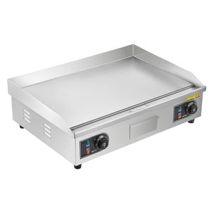 Piastra Elettrica Commerciale 65,5 x 40 cm, 2800W, Temperatura Regolabile 50-300°C, Attrezzatura da Cucina Professionale - Product Image 1