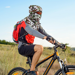 Cagoule longue d'été anti-transpiration respirante pour sports de haute intensité, protection UV, couvre-tête rafraîchissant et léger - Product Image 5