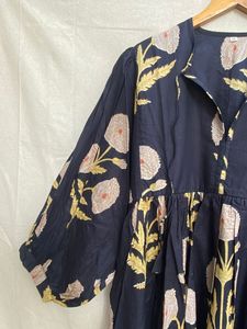 Robe midi en coton de haute qualité pour femmes, élégante, à manches courtes, décontractée, streetwear, tendance, disponible au meilleur prix du marché - Product Image 5