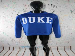 Sudadera DUKE BLUE con cuello alto 100% gris, sudadera con bordado aplicado y cuello ancho, CLUSH SPORTS - Product Image 2
