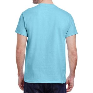 เสื้อยืดออกกำลังกายผู้ชายสีพื้น ทรงเข้ารูป ระบายอากาศได้ดี เหมาะสำหรับยิม วิ่ง เล่นกีฬา ชุดกีฬาฤดูร้อน - Product Image 5