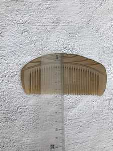 Peine de Cuerno de Vaca Natural, Dientes Finos, Ecológico, Hecho a Mano, MN EXPORTS Modelo MNE-410 para Uso en Salón, Cuidado Profesional del Cabello, Venta al Por Mayor - Product Image 5