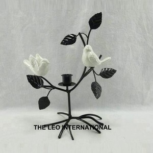 5 Arms Tall <b>Black</b> Candle Holder Wedding Table Centerpieces Other Candle Holders <b>Lanterns</b> and Candle Jars Candelabra - Product Image 2