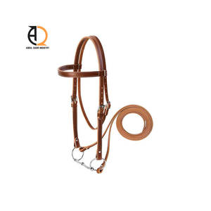 Harnais en cuir réglable avec sangle en nylon, articles d'équestre, personnalisation du logo acceptée - Product Image 3