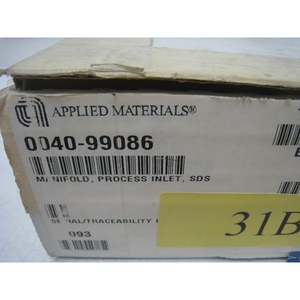NEW AMAT 0040-99086 ท่อร่วมไอดี, ช่องทางเข้ากระบวนการ, SDC - อุปกรณ์และอะไหล่เซมิคอนดักเตอร์ระดับโลกที่เชื่อถือได้ - Product Image 1