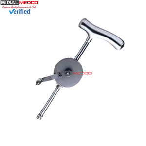 Hot Sale German Stainless Steel Orthopedic Hand Bone Drills Instruments Professional Surgical Drilling <b>Set</b> High Precision Manual - Product Image 6