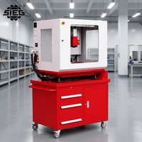 Centre d'usinage CNC 3 axes SIEG Fa4 Pro IKX1-Pro pour la formation en machines virtuelles CNC, mini CNC 4 outils ATC, machine d'éducation de haute performance