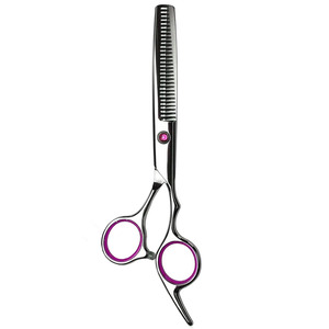 กรรไกรซอยผมสแตนเลสเยอรมัน 32 ฟัน ใบมีดคม เครื่องมือซอยผมสำหรับความงาม - Product Image 1