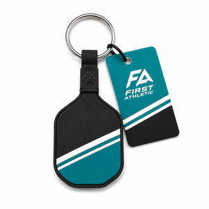 Porte-clés Raquette de Pickleball Taille Personnalisée Modèle 2026 – Matériau Caoutchouc Durable de Haute Qualité – Cadeau Promotionnel avec Logo Personnalisé - Product Image 2