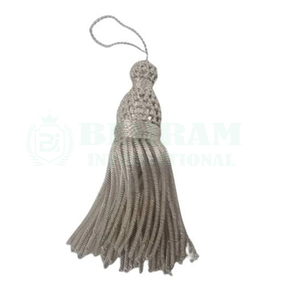 Flecos Metálicos Plateados al por Mayor, Adorno Artesanal de Pasamanería Ligero para Cojines, Cortinas, Prendas y Decoración de Lujo para el Hogar - Product Image 4