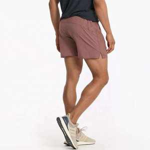 กางเกงกีฬาขาสั้นผู้ชายแบบ 2-in-1 สำหรับวิ่งออกกำลังกาย ผ้าโพลีเอสเตอร์ถัก ดีไซน์สั่งทำได้ ขายส่ง ป้องกันลม ระบายอากาศได้ดี ขนาด 4 นิ้ว เหมาะสำหรับฤดูร้อน - Product Image 5