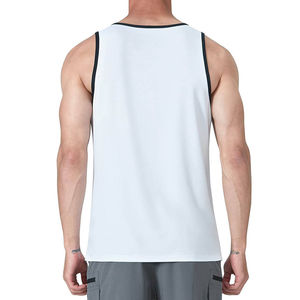 Elegant Look Men's Stretchable Cotton Fabric Regular Fit <b>Tank</b> <b>Tops</b> Summer Wear Men's Plain Colored Sleeveless <b>Tank</b> <b>Tops</b> - Product Image 4
