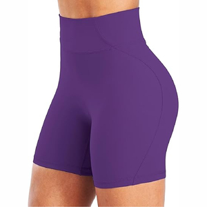New 2026 Best Quality Women's Custom Gym Yoga <b>Shorts</b> Fitness Wear Women Yoga <b>leggings</b> with cheap quality OEM service high - Product Image 6